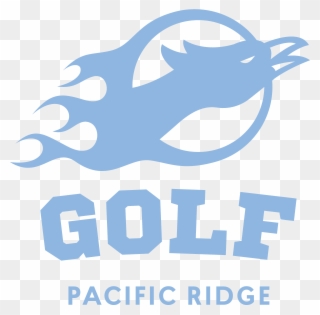 Golf Firebirds Badge1 Sports World Lt Blue Rgb 600 - Pacific Ridge School Clipart