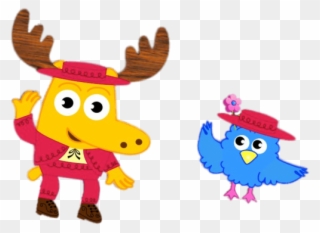 Moose And Zee Spanish Dance - Moose A Moose And Zee Clipart