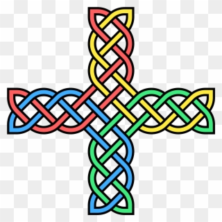 Open - Celtic Cross Coloring Pages Cornwall Clipart