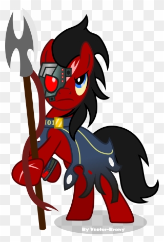 Red Eye By Vector Brony - Red Eye Fallout Equestria Clipart