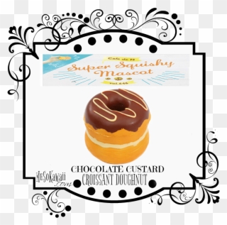 Cafe De N Croissant Doughnut Squishy - Squishy Bun Clipart