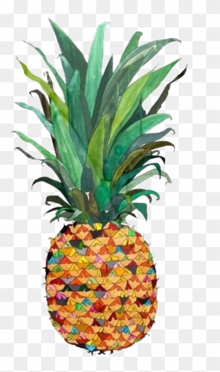 700 X 847 4 - Pineapple Paint Chip Art Clipart