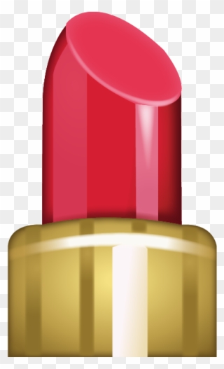 Emoji Clipart Makeup - Lipstick Emoji Png Transparent Png
