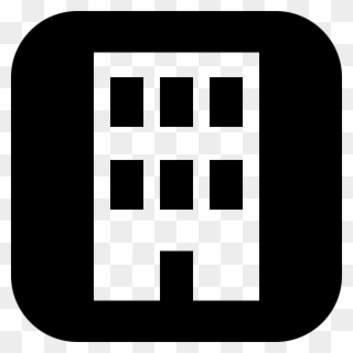 980 X 980 2 - Building Icon White Png Clipart