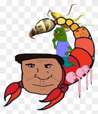 Yeah, If Only In Some Act Of Charity Some Generous - Scorpion Pepe Clipart