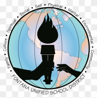 Fusdlogo - Fontana Unified School District Logo Clipart