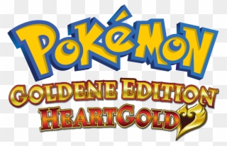 Logo Pokemon Goldene Edition Heartgold Png - Logo Pokemon Heart Gold Clipart