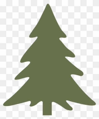 Pine Tree Svg Cut File - Christmas Tree Geogebra Clipart