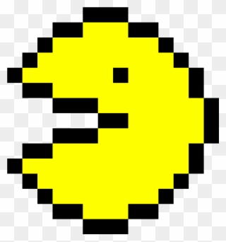Pacman Pixel Png - Pacman Pixel Art Clipart