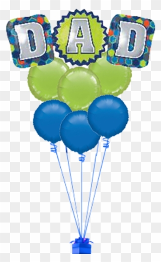 600 X 600 1 - Father's Day Balloons Png Clipart