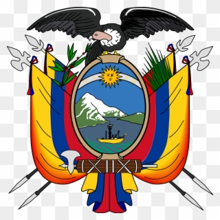 When - Escudo De Armas Del Ecuador Clipart