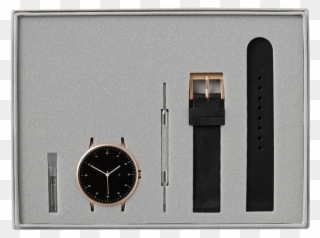 Instrmnt Watch - Gold/black/black - Electrical Connector Clipart