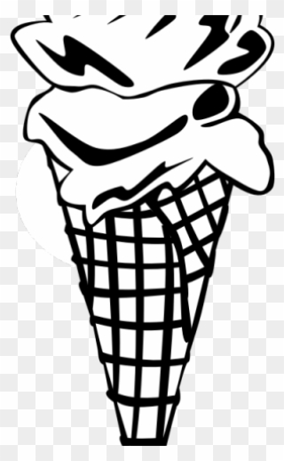 Mickey Mouse Clipart Ice Cream - Ice Cream Cone Clip Art - Png Download