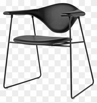 Sledge Base - Black - Masculo Dining Chair Clipart