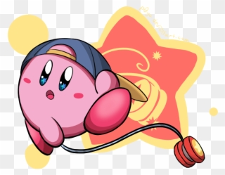 Yo-yo Kirby By P0yo - Kirby Yoyo Fan Art Clipart