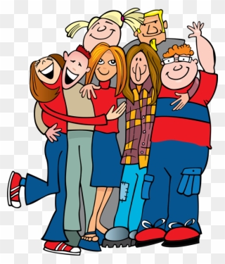 Friends And Introduction Clipart Of Groups, External - Hang Out With Friends Clipart - Png Download