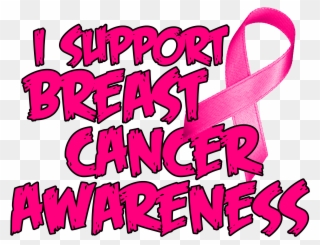 Breast Cancer Awareness - Breast Cancer Awareness Rectangle Magnet Clipart
