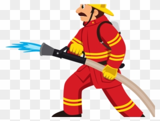 Firefighter Clipart - Fire Fighter Clipart Png Transparent Png