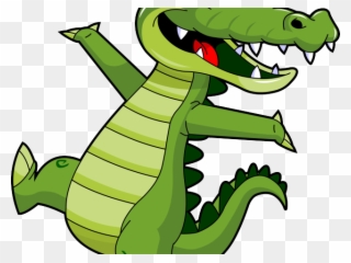 Half Life Clipart Alligator - Croc Cartoon Transparent Background - Png Download