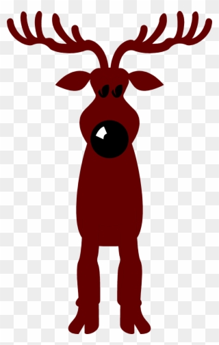 Deer Clipart Nose - Rudolph The Red-nosed Reindeer: A Critical Analysis - Png Download