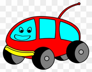 Clip Art Tags - Car With Face Cartoon - Png Download