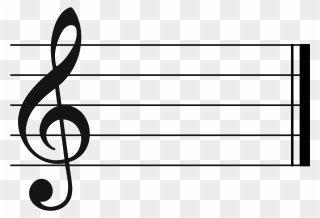 Clip Arts Related To - C Major Key Signature - Png Download