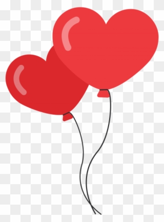 Vector Royalty Free Stock Couple Vector Heart Shape - Love Balloon Vector Png Clipart