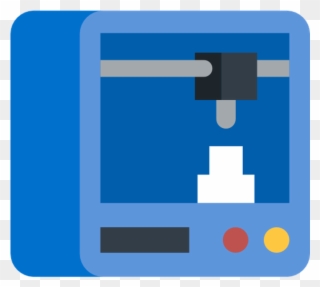 3d Printer Free Vector Icons Designed By Freepik 3d - Transparent 3d Printer Icon Clipart