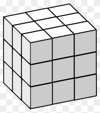 Hypercube Tetris Three-dimensional Space Jigsaw Puzzles - 3d Cube Rectangle Block Clipart