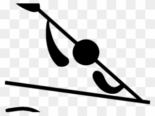 Paddle Clipart Rowing - Olympic Canoeing - Png Download