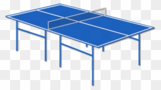 Designed By Stan Eastwood And Published By The Carmarthen - Table Tennis Table Clipart - Png Download