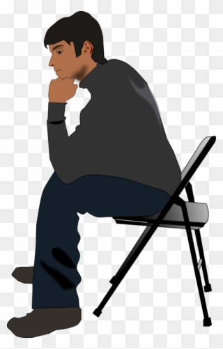 All Photo Png Clipart - Sitting On A Chair Clipart Transparent Png