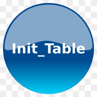 Init Table Svg Clip Arts 600 X 600 Px - Png Download