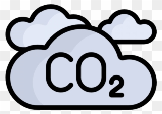 Clouds Clipart Polluted - Carbon Dioxide Png Transparent Png