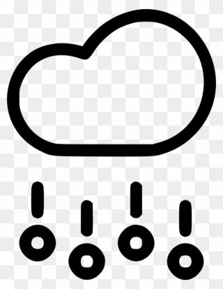 Cloud Rain Hail Stone Storm Weather Svg Png Icon Free - Hail Icon Png Clipart