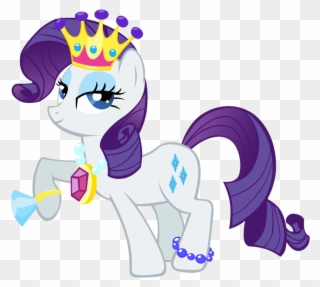 Crown No Background - My Little Pony Rarity Queen Clipart