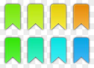 Digital Badging - Etiquetas De Colores Clipart