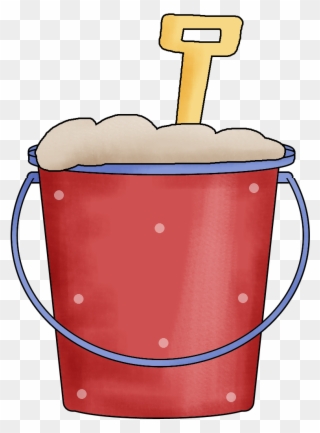 Rock And Roll Sand Bucket Clip Art - Bucket Sand Clipart - Png Download