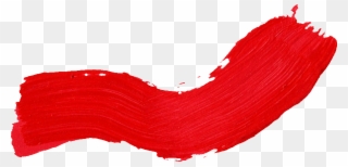 Brush Free Download Best On X Red - Red Paint Stripe Png Clipart
