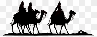 Freeuse Library Silhouette At Getdrawings Com - Wise Men Silhouette Png Clipart