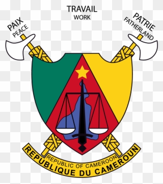 National Coat Of Arms - Cameroon Emblem Clipart