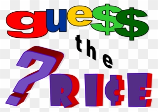Guess The Price Gameshowgurus - Cost Clipart