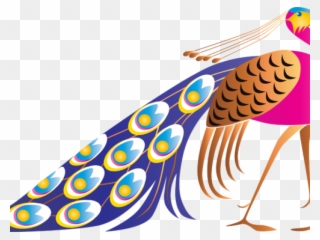 Artistic Clipart Cultural Event - Peacock Vector - Png Download