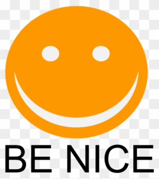 Be Nice - Someone Being Nice Clipart - Png Download