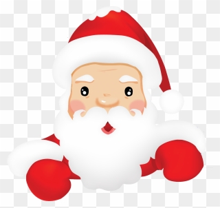 Noel - Santa Claus Vector Png Clipart
