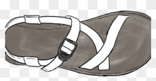 Sandal Clipart One - Sandal - Png Download