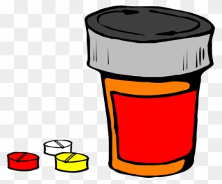 Free Png Download ยา Cartoon Png Images Background - Transparent Background Pill Bottle Clipart
