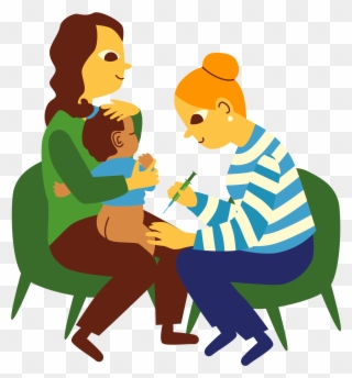 Treatment Clipart Vaccination - Illustration - Png Download