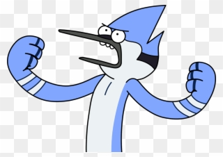 26 Images About Regular Show On We Heart It - Regular Show Mordecai Clipart