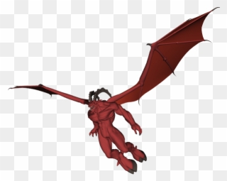 Demon - Flying Demons Png Clipart